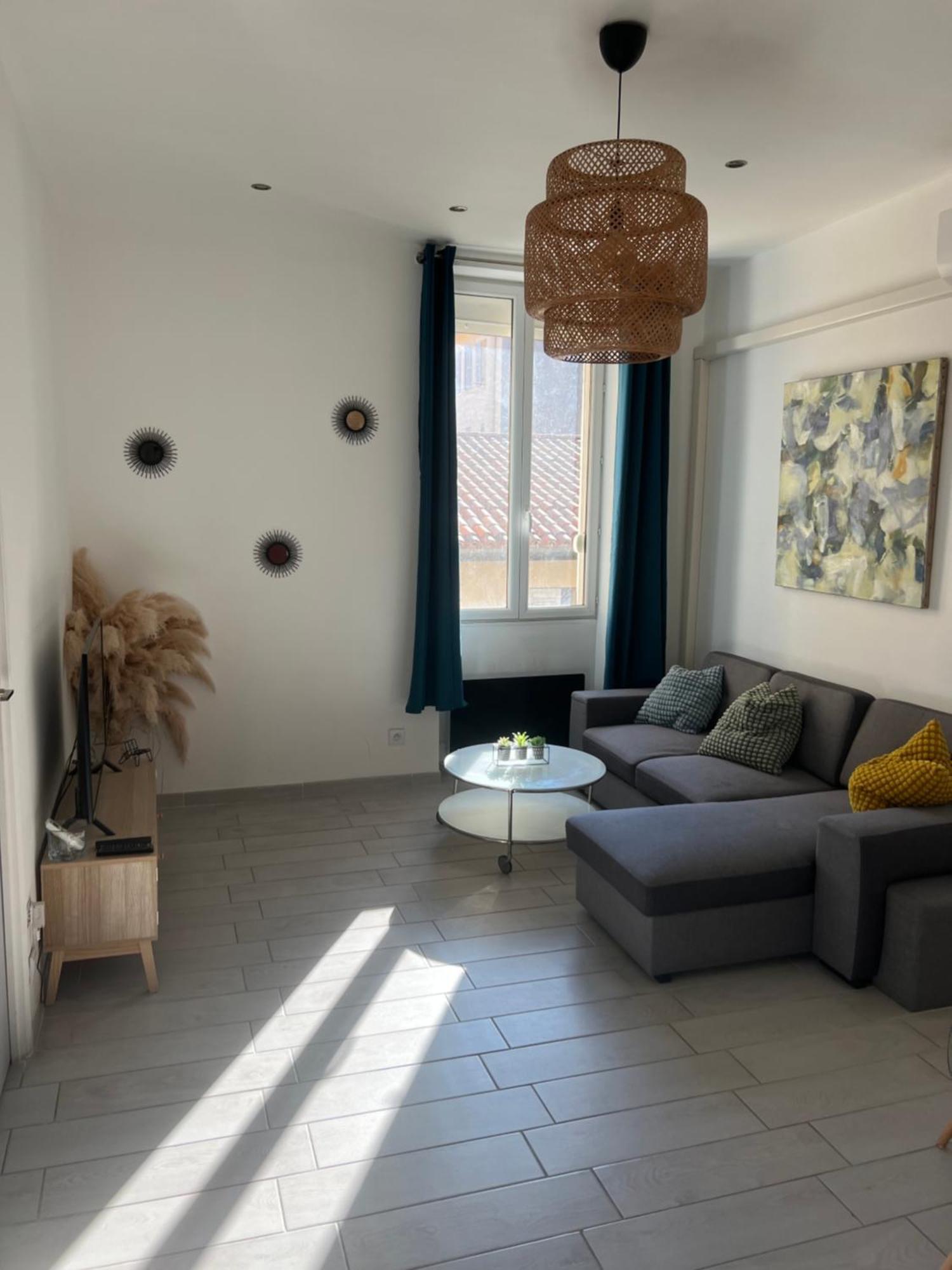 Ferienwohnung Grand T2 Climatise A 5 Min De La Gare St-Charles - Vieux Port Marseilles Exterior foto
